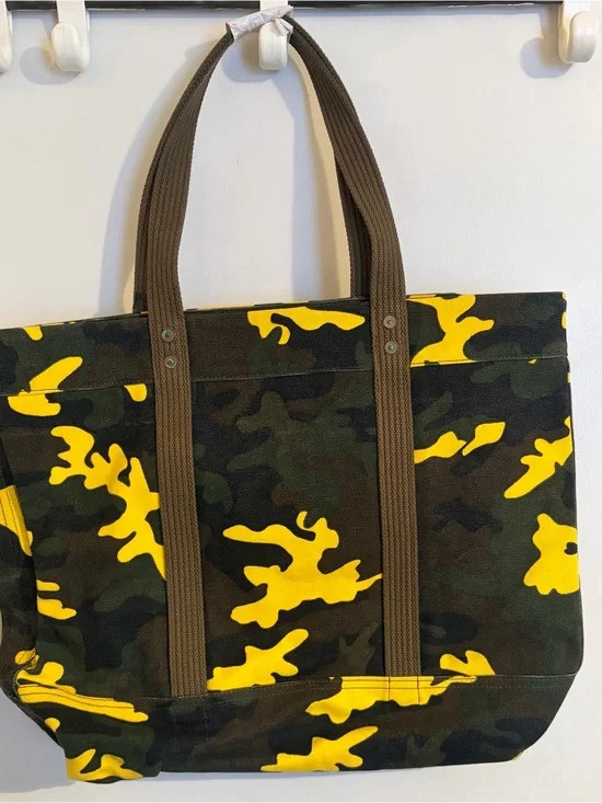 Polo Ralph Lauren Men’s Yellow Camo Tote Bag
