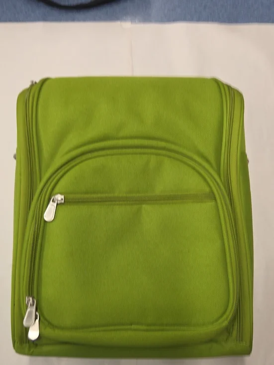 Crate&Barrel Lime Green Travel Backpack