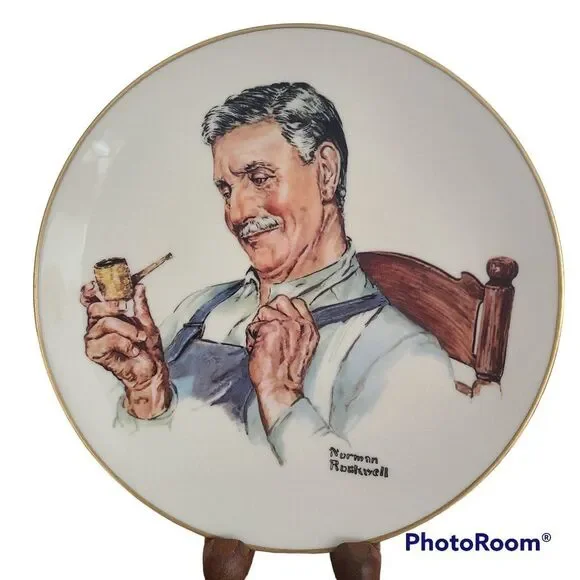 Norman Rockwell Plate 