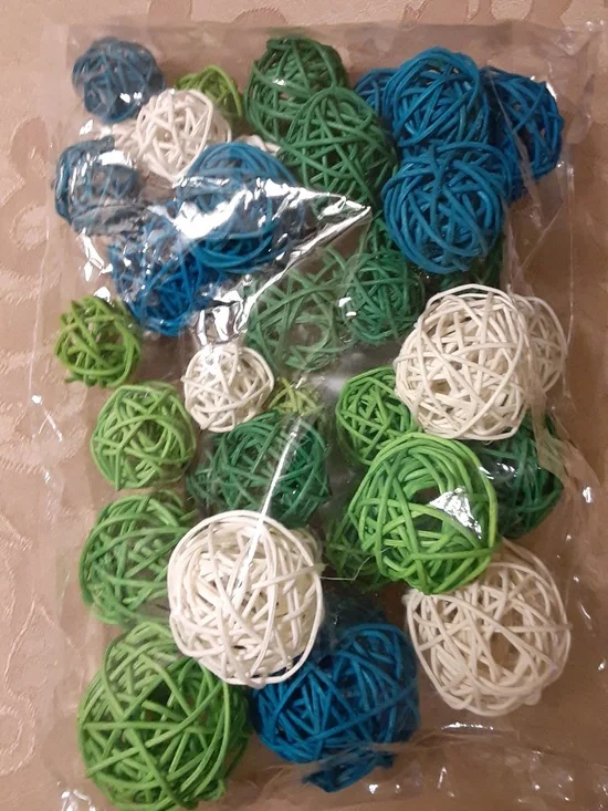 Wicker Rattan 36 Balls
