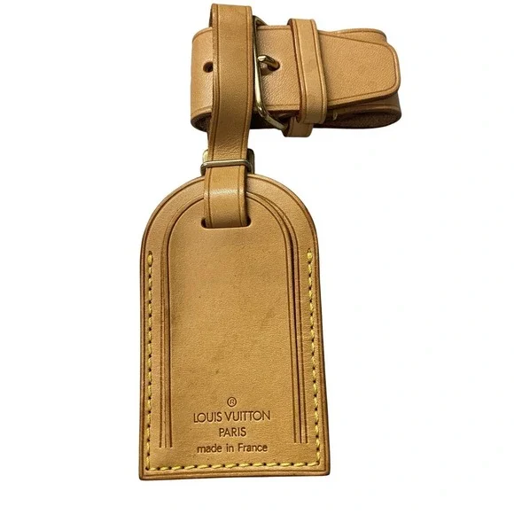 Authentic Louis Vuitton Luggage‎ Tag Excellent Condition
