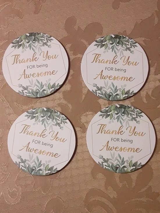 Thank You For Being Awesome Coaster Set