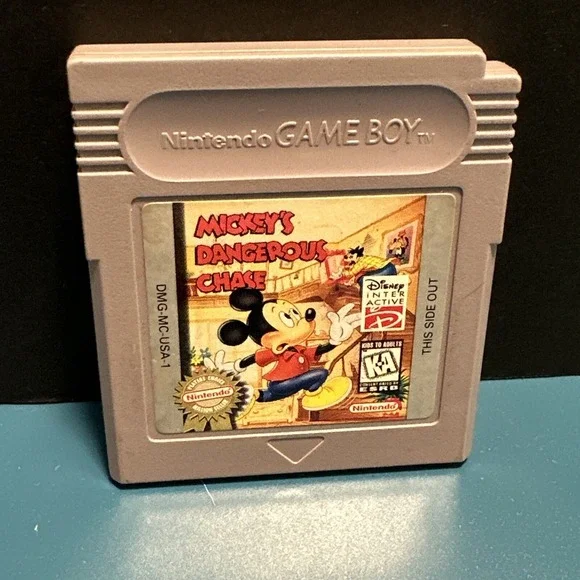 Mickey's Dangerous Chase ORIGINAL Nintendo Gameboy Tested &‎ Working