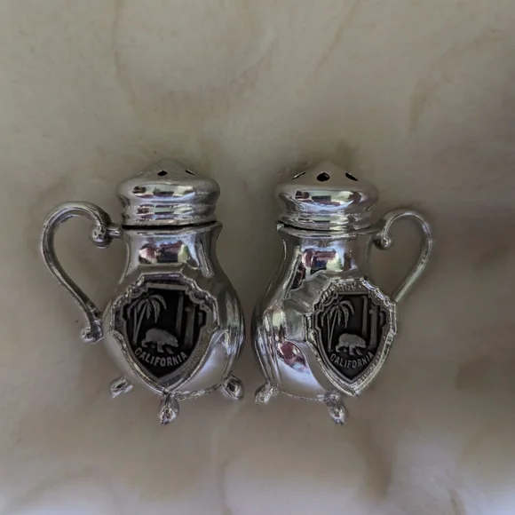Vintage salt and pepper California