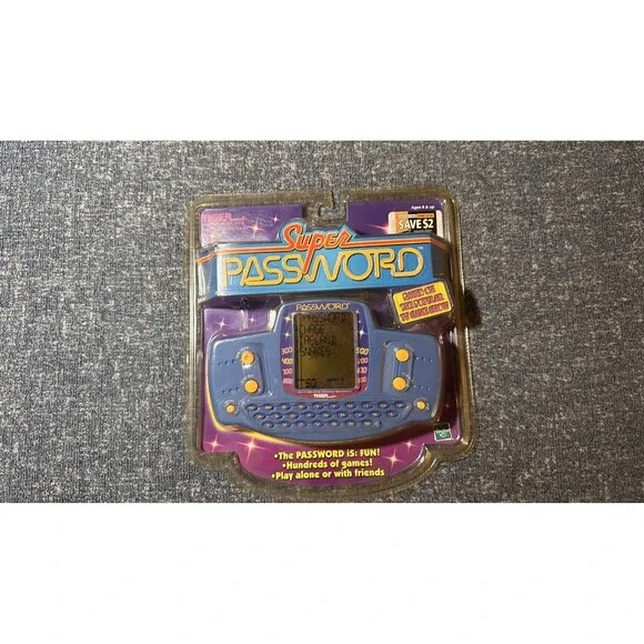 Tiger Electronics Super Password Brand New & Sealed 2000
