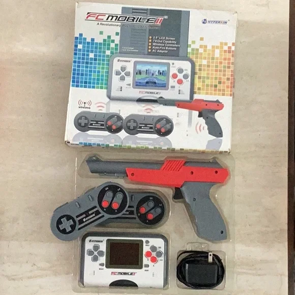 NES FC Mobile II Console Plays Nintendo NES Games Hyperkin Handheld In Box