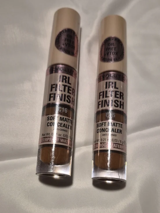 Revolution IRL Filter Finish C 16 Soft Mattee Concealer 0.21 Oz