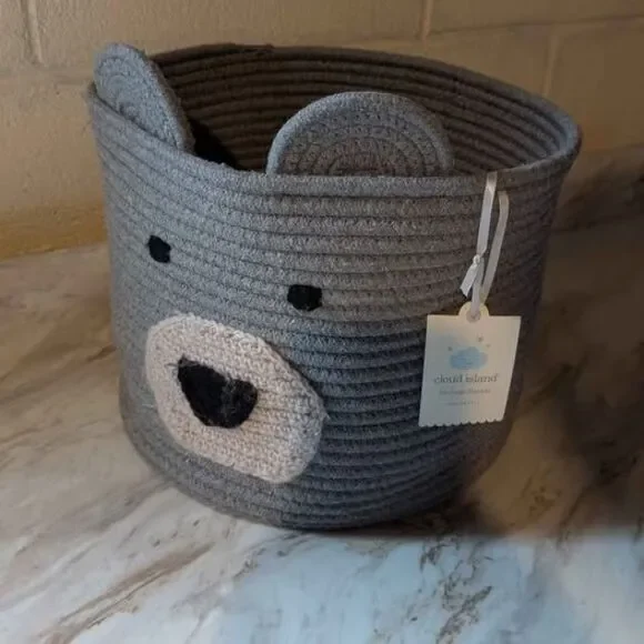 Cloud island bear storage bin