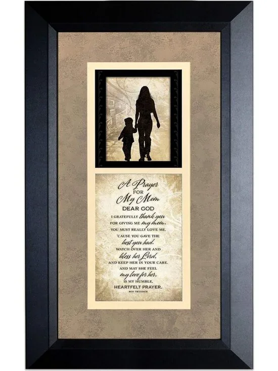 Wood Wall Plaque for Mom | 11x18 Inches | Handmade Gift for Mother's Day