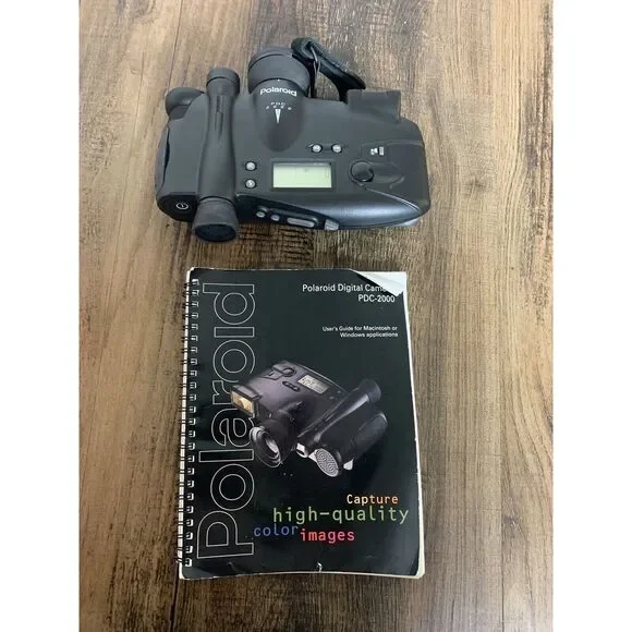 POLAROID PDC-2000 DIGITAL CAMERA, COLLECTABLE VINTAGE 1996,‎ MSRP $2495