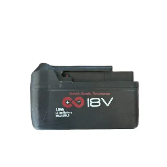 Matco MCL1840LB 18V 4.0Ah Li-Ion Rechargeable Power Tool Battery Pack