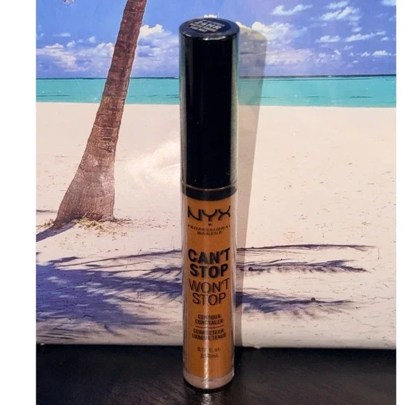 NYX Can't Stop Won't Stop Contour Concealer CSWSC17 Cappuccino 3.5ml NEW