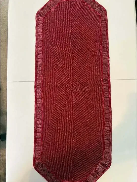 Christmas Beaded Runner