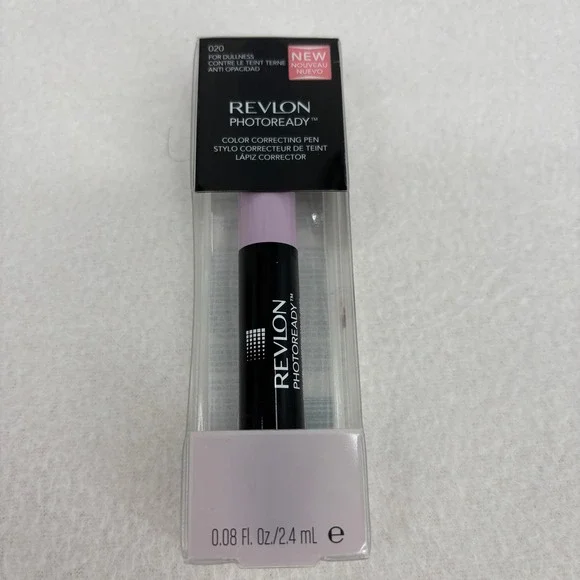 Revlon PhotoReady Color Correcting Pen 020 Lavender for Dullness 0.08oz New