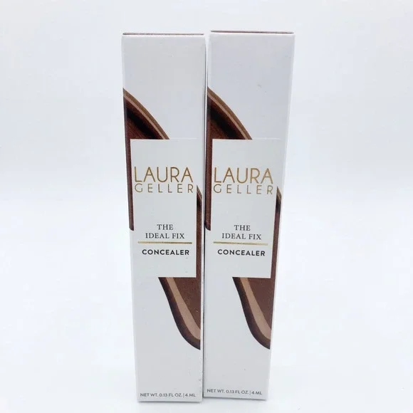 2 Laura Geller The Ideal Fix Concealer .13‎ oz / 4 ml - Deep 400