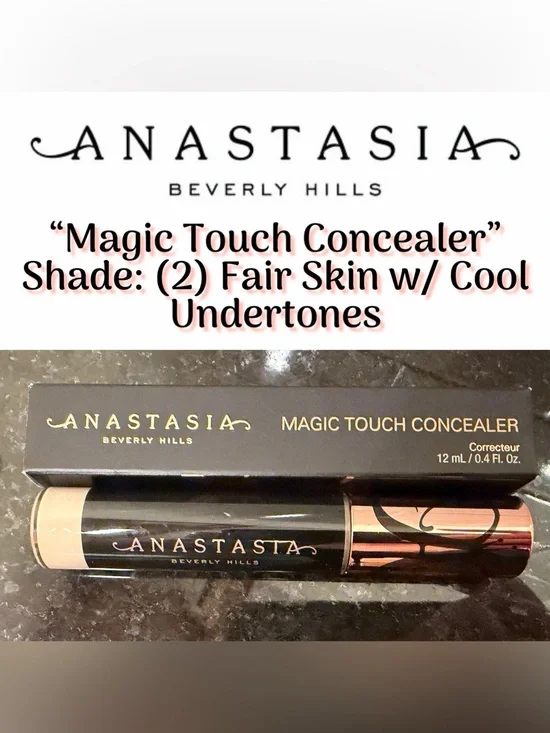 Anastasia Beverly Hills Magic Touch Concealer (2) - Full Size (New)