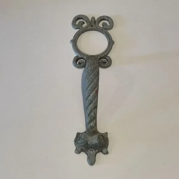Vintage Aluminum Ornate Door Handles Art Deco‎ Mid-Century 12