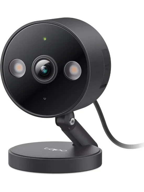 2K+ Indoor/Outdoor Wired Security Camera for Baby Monitoring & Home Surveillance