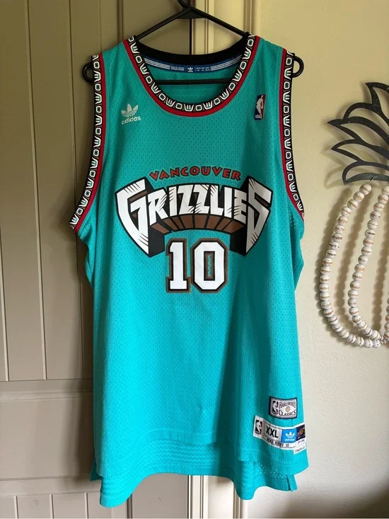 adidas Vancouver Grizzlies bibby#10 Basketball Jersey, clothes