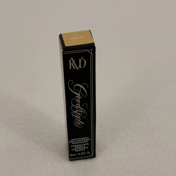KVD Good Apple Lightweight Full-Coverage Concealer Light 114 10mL 0.33 fl oz NIB