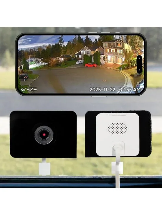 Indoor HD Security Camera with Color Night Vision, AI Motion Detection, Easy