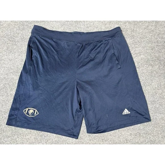 Adidas Shorts Mens XL Blue Football Graphic 9