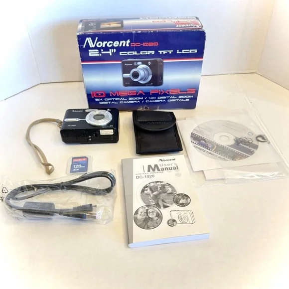 Norcent DC-1020 Digital Camera 10 Megapixel with 2.4