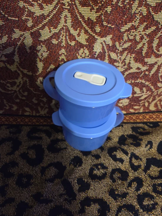 Tupperware Microwaveable Soup Bowls with Secure Lids