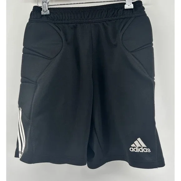 Adidas Climalite Padded Soccer Goalkeepers Shorts Black Men's‎ Size Small