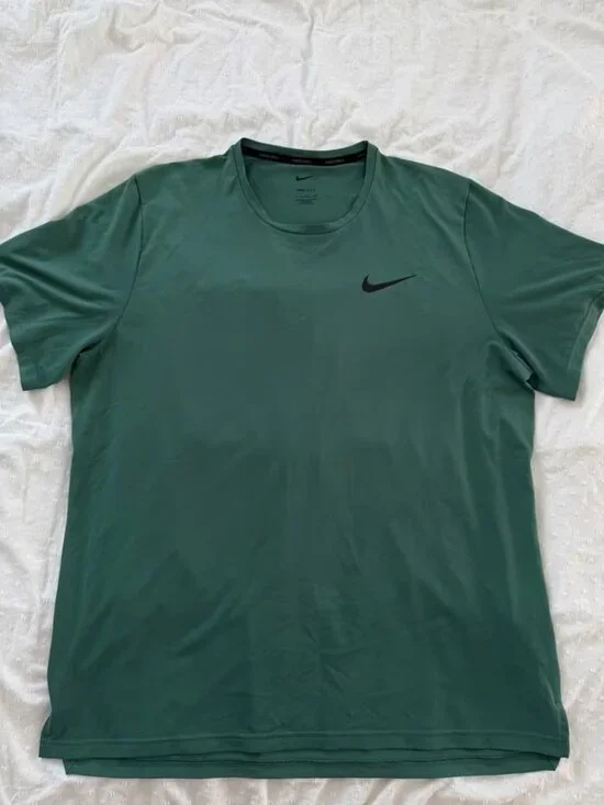 Nike Pro Dri-FIT Men's Training Shirt — Green, Size L, Excellent Condition