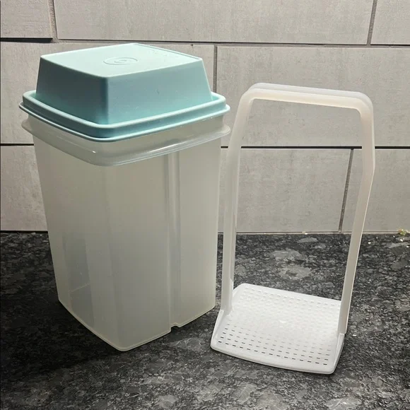 Airtight Storage Container with Blue Lid