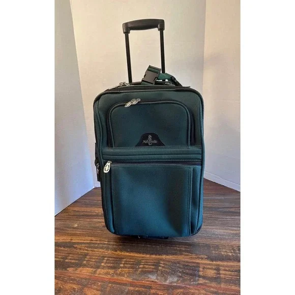 Atlantic Forest Green Rolling Carry‎ On Suitcase 21