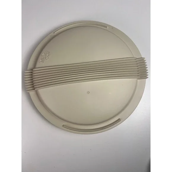 Pampered‎ Chef Stoneware Cover Lid For Round Deep Dish Baker #1391