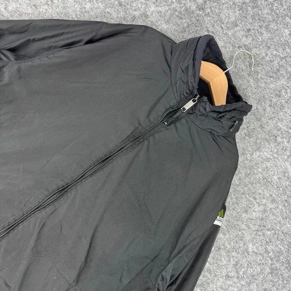 Vintage Y2K Adidas Equipment EQT-177 Men Full Zip Windbreaker Small Hidden Hood