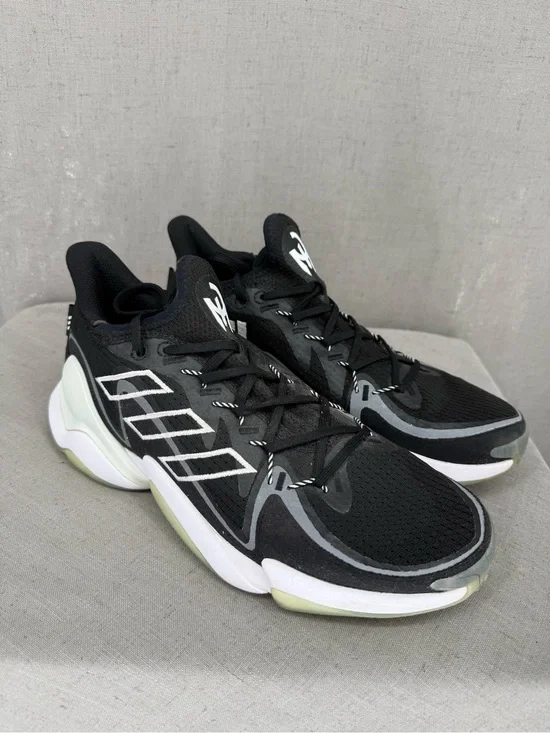 Adidas Mahomes 1 Impact FLX Men's Training Shoes Black White Size 10.5
