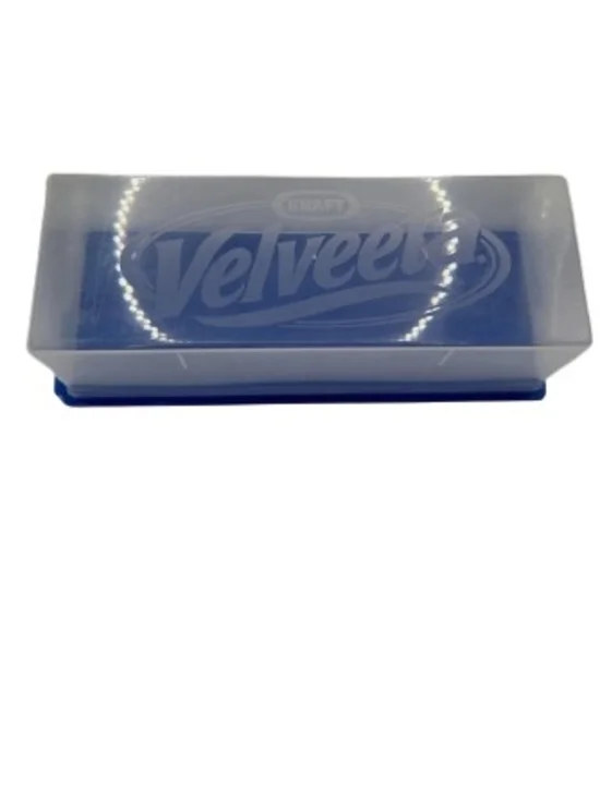 Kraft Velveeta Blue Plastic 2 Pound Cheese Keeper Storage Container