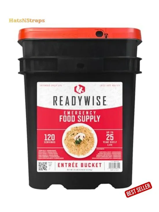 Emergency Survival Food Supply 120 Servings Freeze-Dried Meals