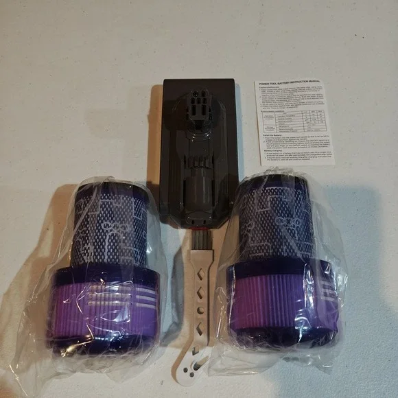 Qwenoer 3500mAh 25.2V Replacement for DYS‎ V12 Battery Vacuum Cleaner G3