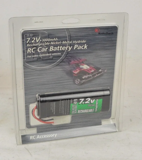 RadioShack 7.2V RC Car Battery Pack Rechargeable 3000mAh Accessory