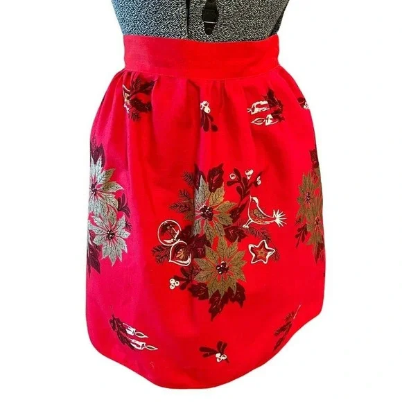 Vintage 1950s‎ Christmas Apron Mid Century Holidays 18