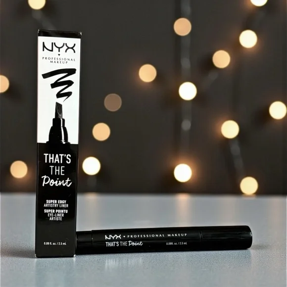 🏷️‼️5/$25🏷️‼️🖤NYX🖤That’s The Point Super Edgy Artistry Liner in Black/NIB