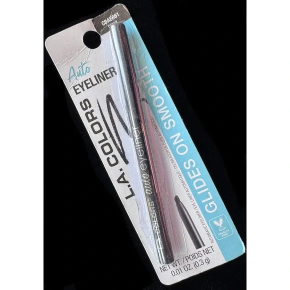 L.A. COLORS Auto Eyeliner Black CBAE661 Retractable Pencil Cruelty Free NEW
