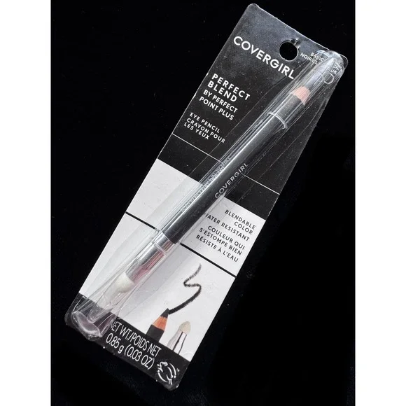 Covergirl Perfect Blend Eyeliner Pencil 100 Basic Black Water Resistant Smudger