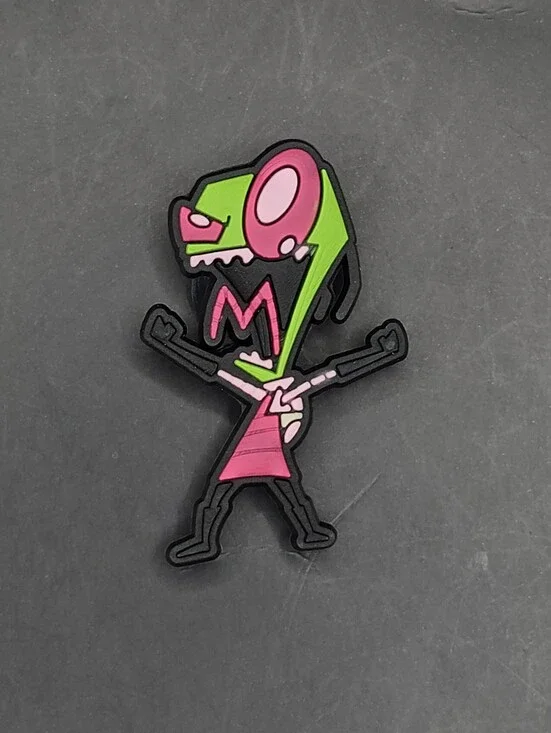 (5/$15) Invader Zim Croc Charm