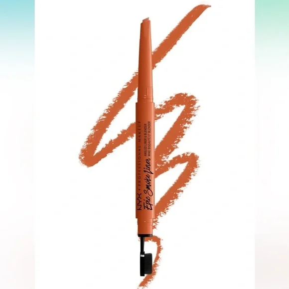 NYX Epic Smoke Liner Angled Eyeliner & Blender Fired Up 05 Orange‎ Rust 0.005oz
