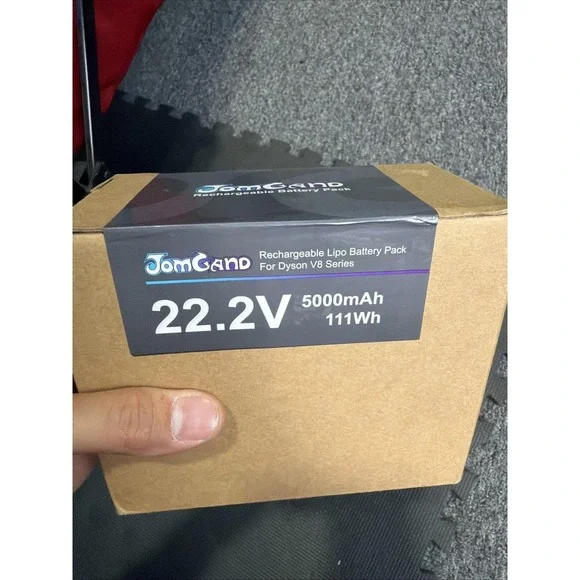 JomGand 22.2V 5.0Ah Li-Po Battery Pack For Dyson V8 Cordless‎ Vacuum 5000mAh