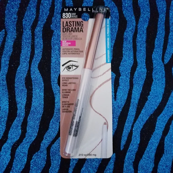Set of 2 Maybelline Waterproof Lasting Drama Liner-Shiny Bronze 830 Brightening‎