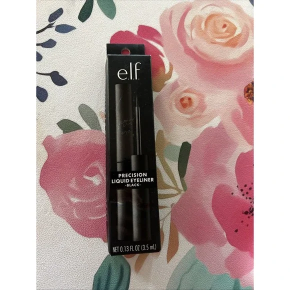 e.l.f. Precision Liquid Eyeliner Black Long Lasting 1PK