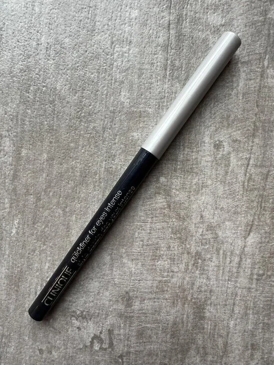 $25 Clinique Quickliner Eyes Intense Eyeliner BLACK NEW Full Size Twist Pencil