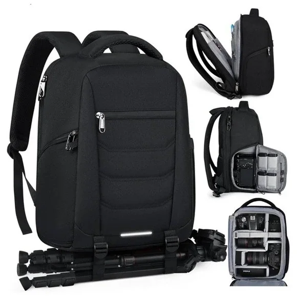 Camera Bag Backpack Professional for DSLR SLR Mirrorless Camera Waterproof